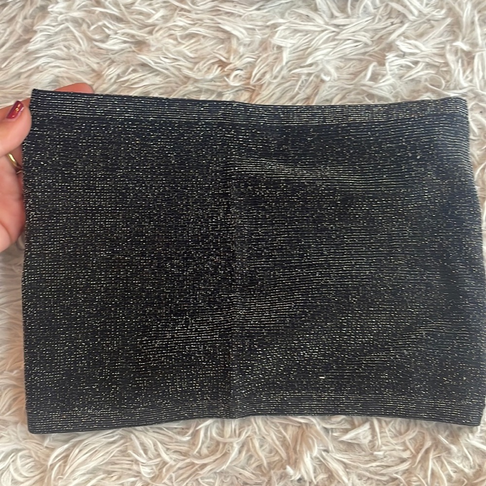 Sparkly tube top